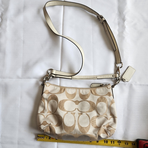 Coach Kristin Signature Cream Convertible Bag No. L1257-F22302 - Picture 6 of 11